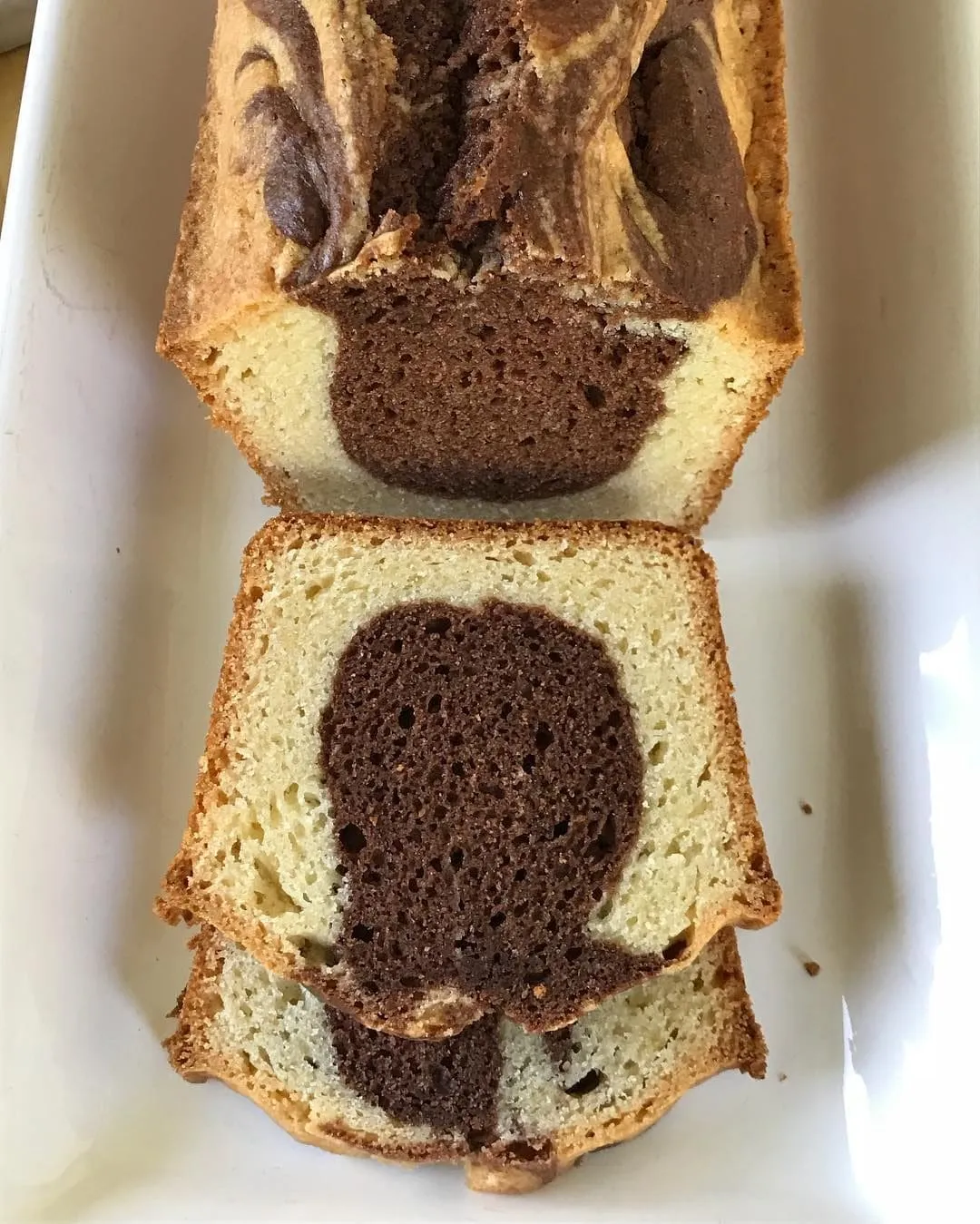 Pâine de cozonac marmorat fără gluten
