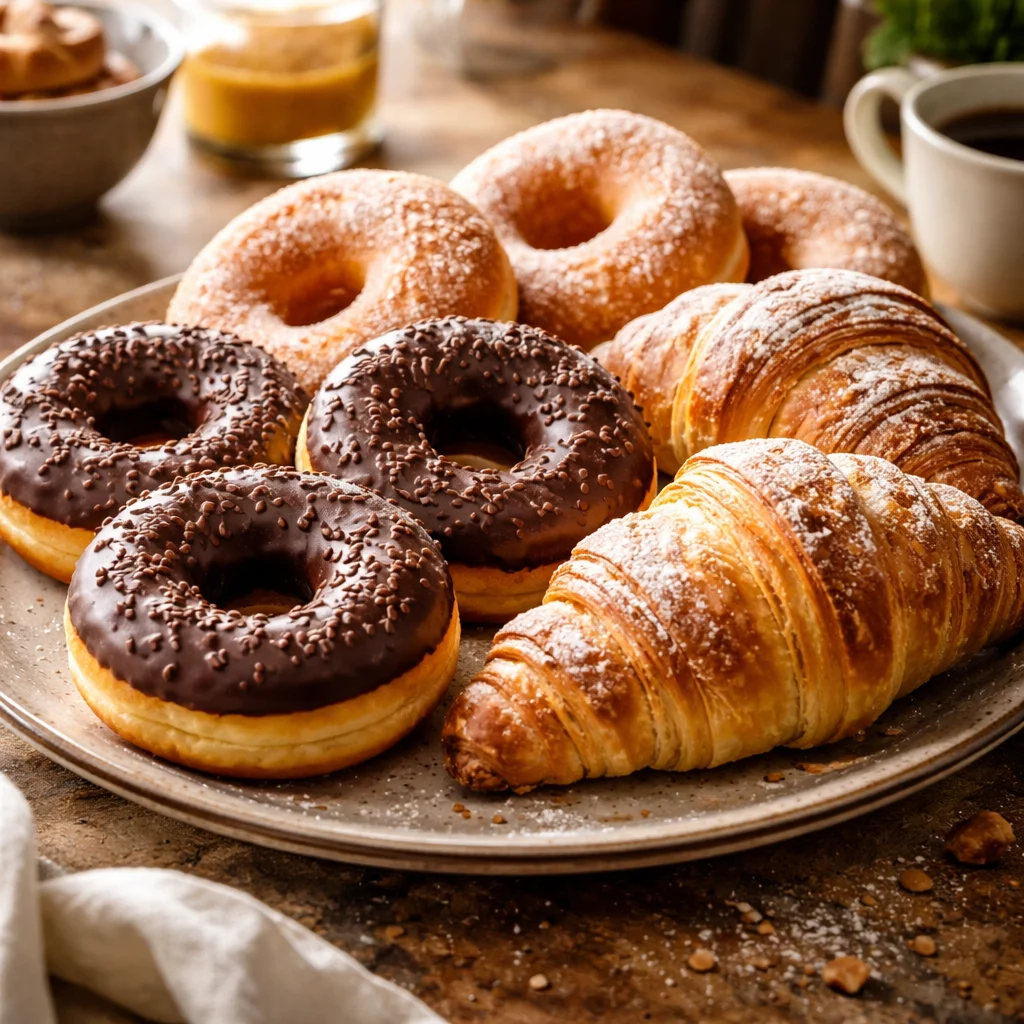 Gogoși și Croissante Fără Gluten